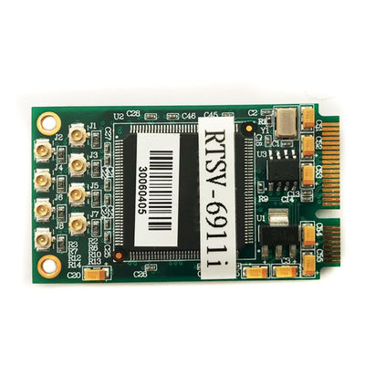 CVBS 비디오 캡처 카드 RTSV-6911i 미니PCIe 비디오 보드 8 채널 PAL/NTSC/RS170