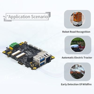 SD 1 * NVIDIA Jetson NANO/Xavier NX/TX2 NX 모듈용 마이크로 SD 임베디드 캐리어 보드