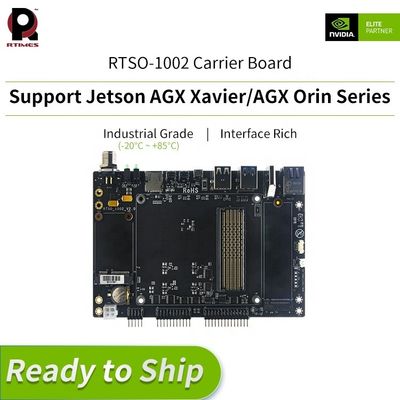 임베디드 네 NVIDIA Jetson AGX Orin 모듈 엣지 컴퓨팅용 RTSO-1002 캐리어 플레이트