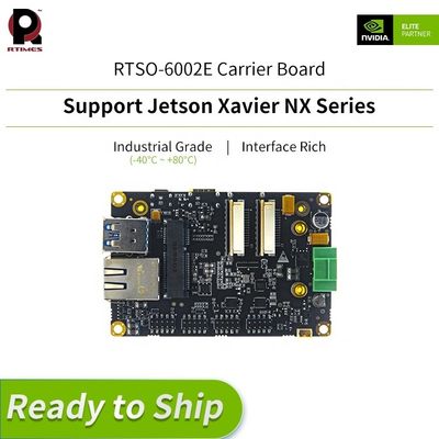 RTSO-6002E Jetson Xavier NX 모듈용 캐리어 보드 NVIDIA 공식 파트너 실시간