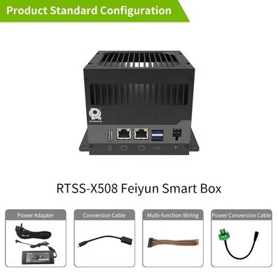 Jetson AGX Xavier 개발자 키트 및 Feiyun 스마트 박스 RTSS-X508 전원 입력 9V 20V DC
