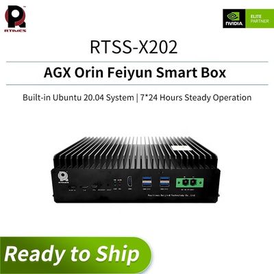 전도 열 분산 제트슨 AGX 오린 32GB 모듈 SATA 스마트 박스 RTSS-X202-SATA