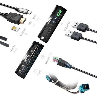 전도 열 분산 제트슨 AGX 오린 32GB 모듈 SATA 스마트 박스 RTSS-X202-SATA
