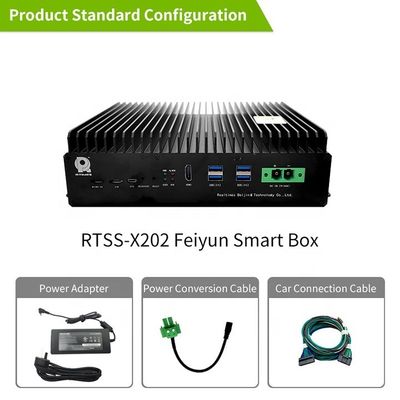 전도 열 분산 제트슨 AGX 오린 32GB 모듈 SATA 스마트 박스 RTSS-X202-SATA