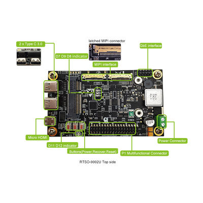 NVIDIA의 공식 ELITE Jetson TX2 시리즈 캐리어 보드 RTSO-9002U TX2/TX2i/TX2 4GB