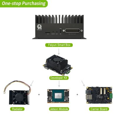 AI 임베디드 마운팅 타입 Jetson Xavier NX 8GB 모듈 공식 개발자 키트