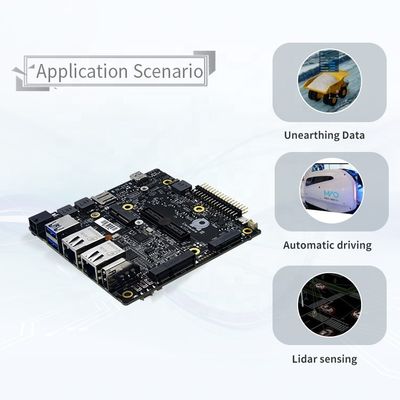 RTSO-1001 105mm*105mm*29mm의 어댑터 엔비디아 제트슨 AGX 퀘이버 32GB 모듈 개발